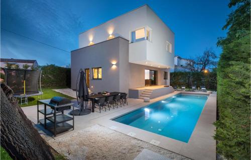 Stunning Home In Pula With Private Swimming Pool, Can Be Inside Or Outside