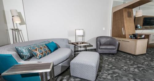 Posezení v ubytování Courtyard by Marriott Columbia Cayce