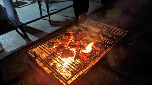 Barbacoa de l'hostal o pensió