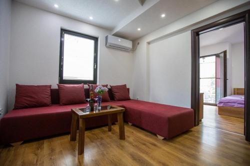 Posezení v ubytování Pejik apartment