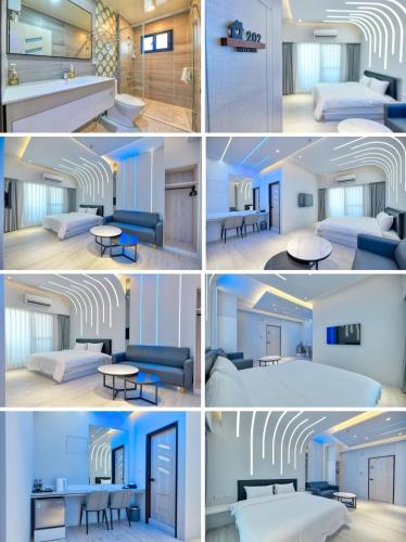Kuchyň nebo kuchyňský kout v ubytování Yi Su Boutique B&B