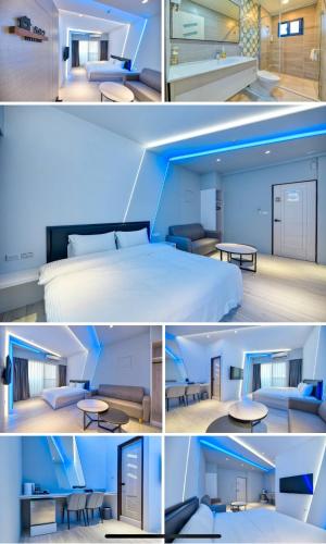 Postel nebo postele na pokoji v ubytování Yi Su Boutique B&B