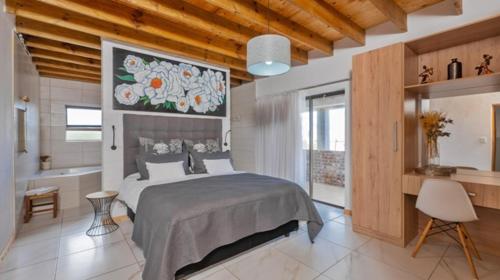 Postel nebo postele na pokoji v ubytování Easy Going Beach House