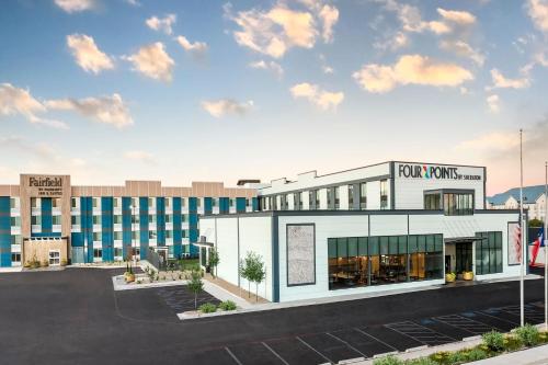 a rendering of the front of a hotel at Four Points by Sheraton Amarillo Central in Amarillo