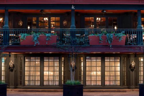 a building with potted plants on top of it at The Ritz-Carlton Atlanta in Atlanta