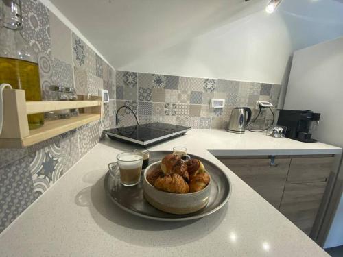 Una cocina o zona de cocina en קומותיים ברמה