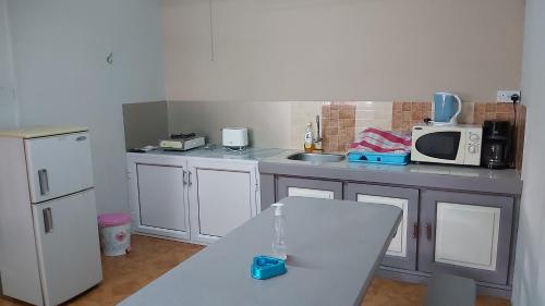 Kuchyň nebo kuchyňský kout v ubytování Centraville