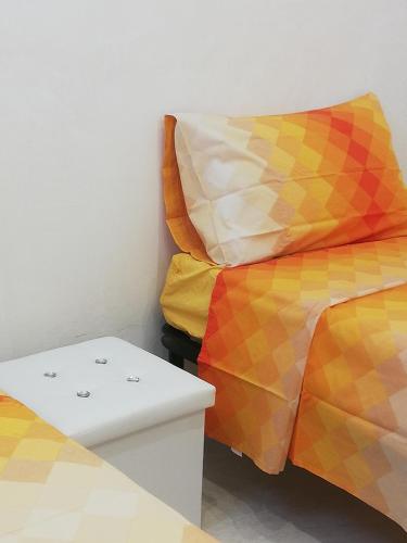 Ένα ή περισσότερα κρεβάτια σε δωμάτιο στο Casa Cinzia diamond 104