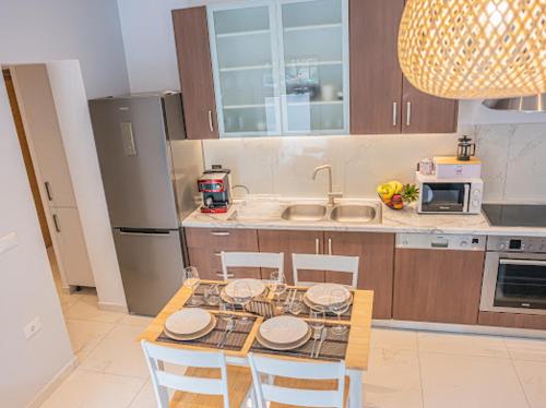 A cozinha ou cozinha compacta de Doris home