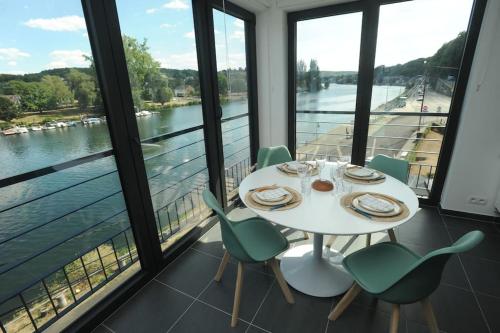 那慕尔Logement en bord de Meuse, vue exceptionnelle!的相册照片