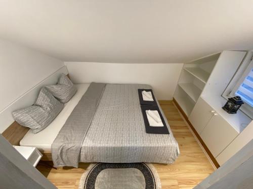 Krevet ili kreveti u jedinici u okviru objekta Queen Apartmančić