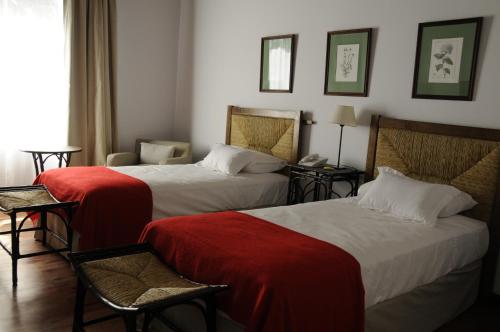 Postel nebo postele na pokoji v ubytování Hotel Hostal del Espinillo