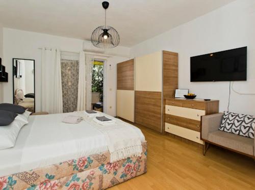 Posteľ alebo postele v izbe v ubytovaní Apartments Bubalo