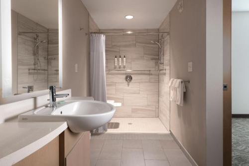 Koupelna v ubytování SpringHill Suites by Marriott Dallas Rockwall