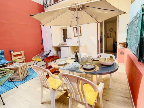 Appartement Terrasse Proche Port et Plages de Nice