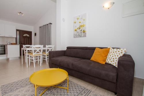 Kuchyň nebo kuchyňský kout v ubytování Apartman Francesca