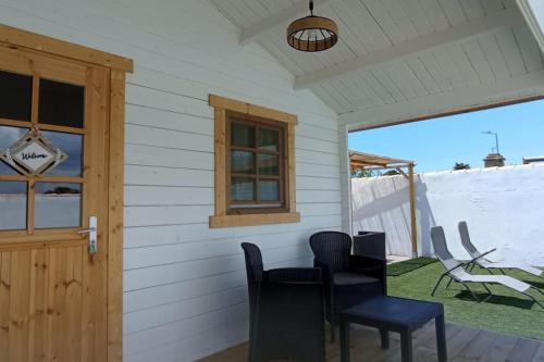 Casa de madera muy acogedora en una zona tranquila