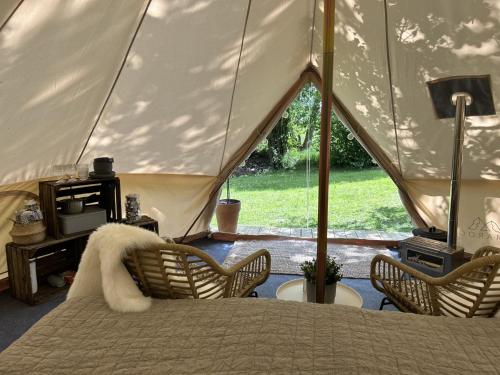 Fotografie z fotogalerie ubytování Glampingtält, privat område, 3 mil utanför Örebro v destinaci Fjugesta