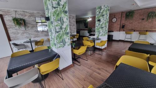 Χώρος καθιστικού στο Hotel Norte