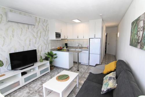 Kuchyň nebo kuchyňský kout v ubytování Apartments ALOE TOP FLOOR