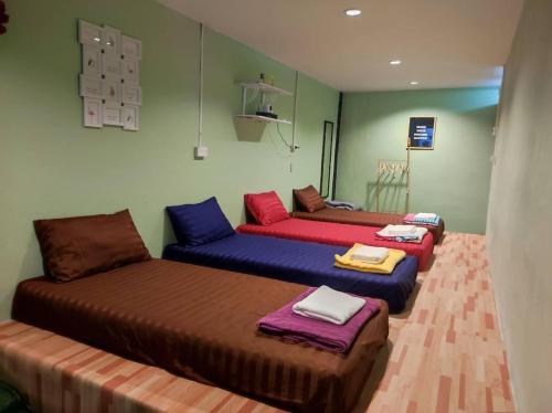 Lamoon Hostelにあるベッド