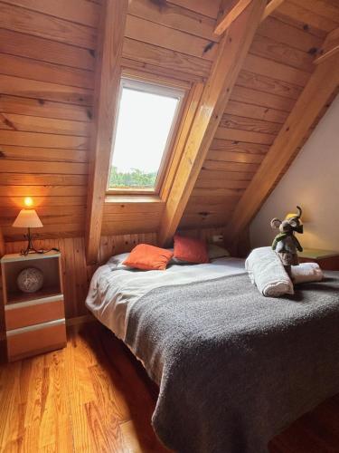 Postel nebo postele na pokoji v ubytování Apartaments Boi