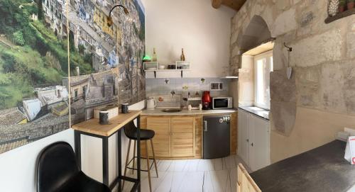 Dapur atau dapur kecil di Vallata San Leonardo
