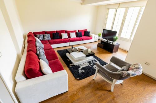 Ruang duduk di Hibiscus Haven Suite 3BR