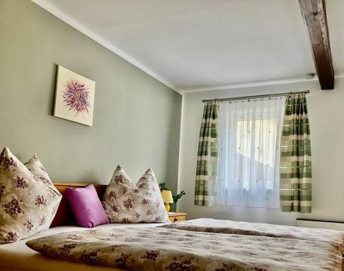 Postel nebo postele na pokoji v ubytování Villa Aurelia