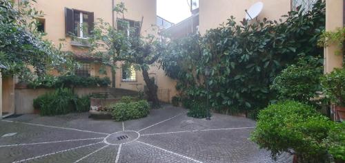 Κήπος έξω από το Home d'Elite Trevi Fountain