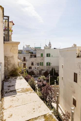 a view of a city from a building at Il Mulino di Amleto - Bed and Breakfast letterario in Molfetta