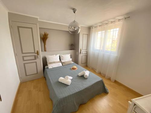 A louer haut de villa 4 pièces à Sainte-Maxime Golfe de St-Tropez