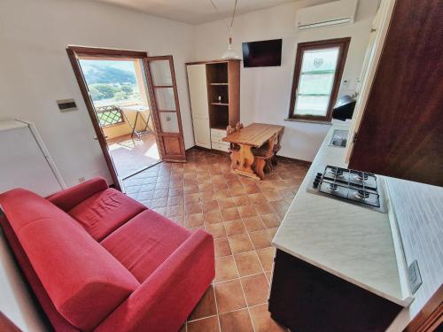 Una cocina o zona de cocina en Al Barcoco
