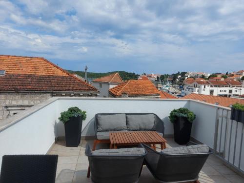 Ruang duduk di Guest House Korunić