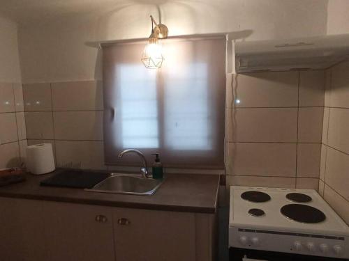 Dapur atau dapur kecil di Studio 'Katerina by the Sea'