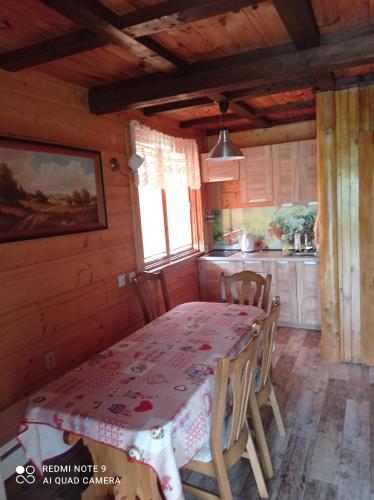 Dapur atau dapur kecil di Nad żabim stawem