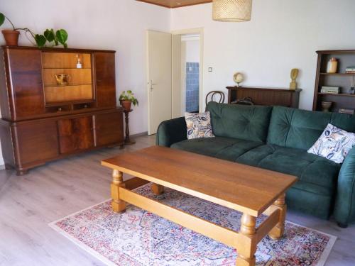 Posezení v ubytování Ferienwohnung Waldschloss