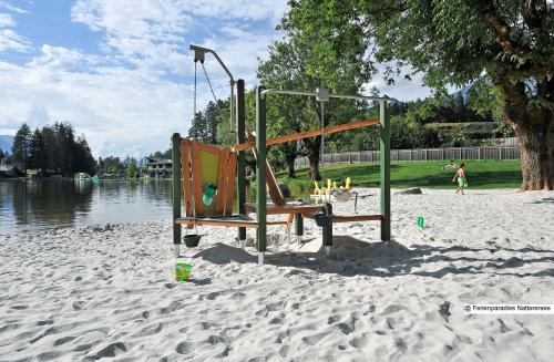 A área de jogos para crianças em Edenhauserhof