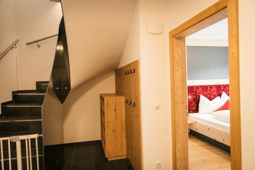 Uma cama ou camas num quarto em Edenhauserhof