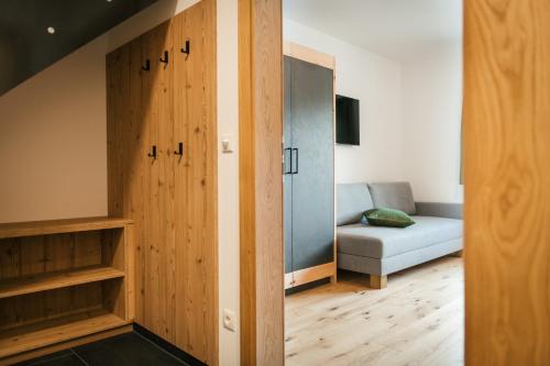 Uma cama ou camas num quarto em Edenhauserhof