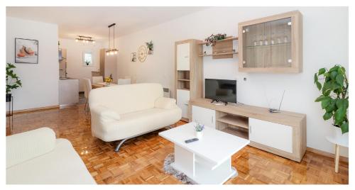 TV a/nebo společenská místnost v ubytování Apartment Legend