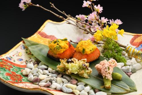 Makanan di atau berdekatan ryokan