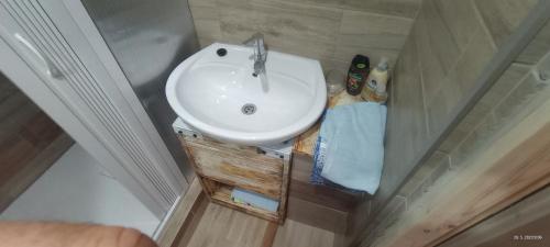 Ένα μπάνιο στο Apartmán Dobrná