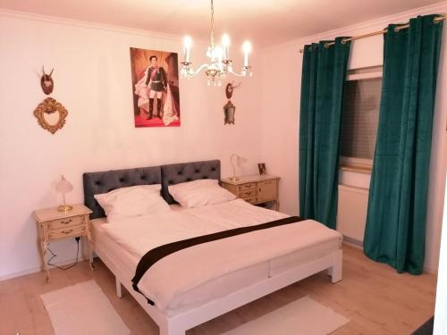 Katil atau katil-katil dalam bilik di Ferienwohnung Helli