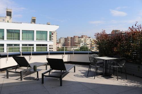 Μπαλκόνι ή βεράντα στο The Dome Aparthotel