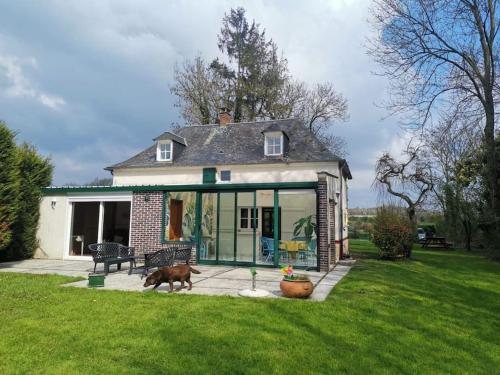 Κήπος έξω από το Happiness, maison de charme à 20mn centre ville de Amiens