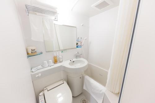 Koupelna v ubytování Super Hotel Tokyo Otsuka