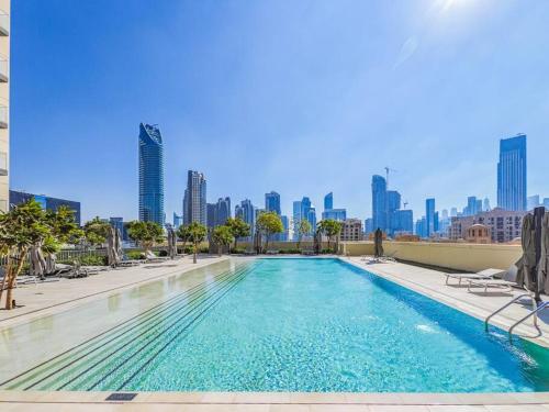 Fotografie z fotogalerie ubytování The Downtown Dreamer: A Trendy 1BR near Dubai Mall v Dubaji