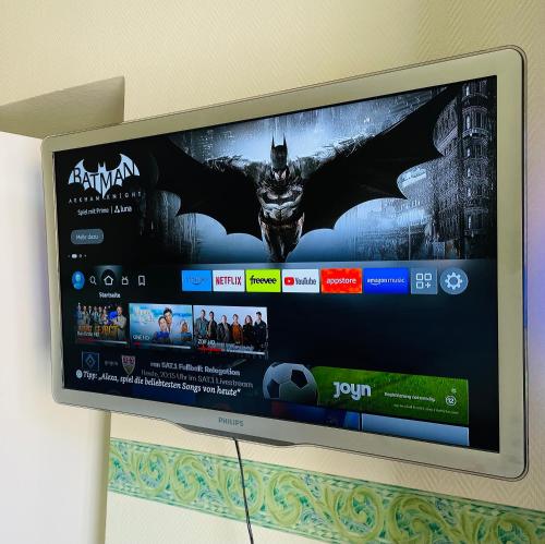 Televisyen dan/atau pusat hiburan di Apartment Sonnenterrasse