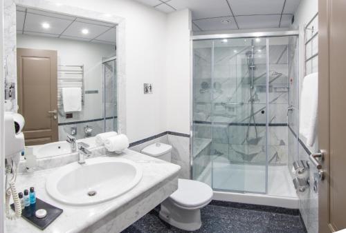  Best Western Plus Congress Hotel Yerevan -  Room  picture :   Tea/Coffee maker    Minibar    Shower                           